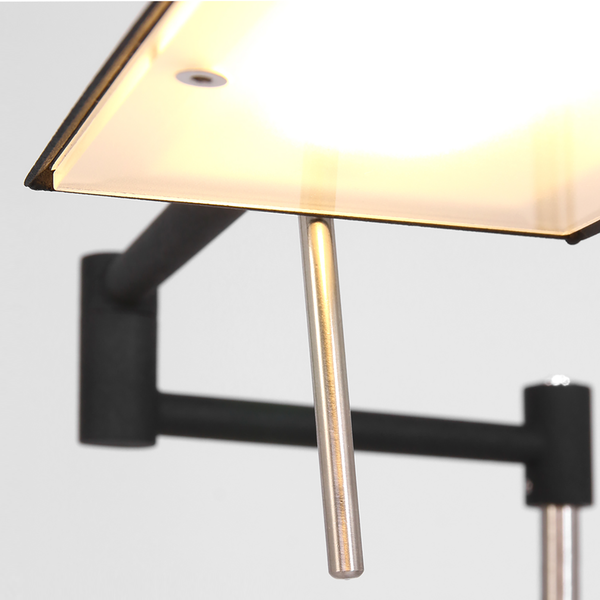 LED-Stehleuchte Mexlite IV - Eisen - 1-flammig