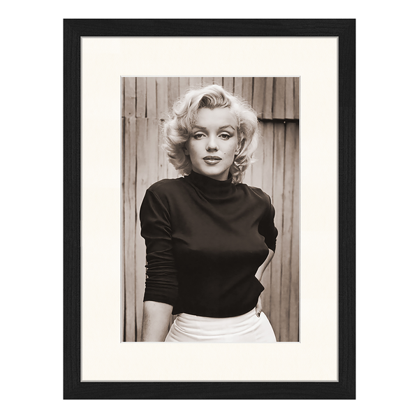 Bild Marilyn Monroe III - Buche massiv / Plexiglas - 32 x 42 cm