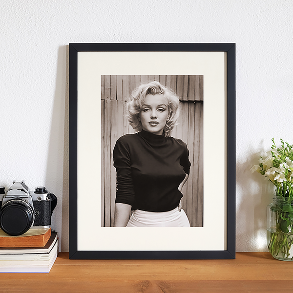Bild Marilyn Monroe III - Buche massiv / Plexiglas - 32 x 42 cm