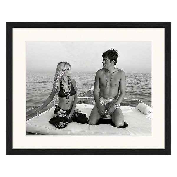 Bild Brigitte on Board - Buche massiv / Plexiglas - 52 x 42 cm