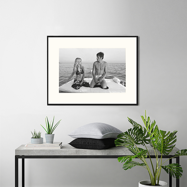 Bild Brigitte on Board - Buche massiv / Plexiglas - 82 x 62 cm