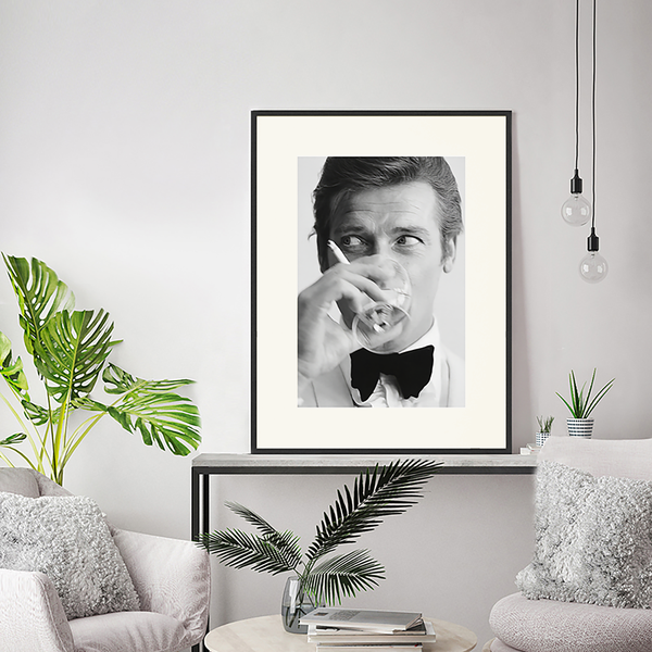Bild JB drinking - Buche massiv / Plexiglas - 62 x 82 cm