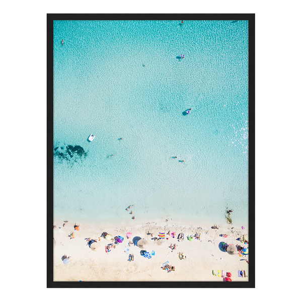 Bild Sandy Beach - Buche massiv / Plexiglas - 62 x 82 cm