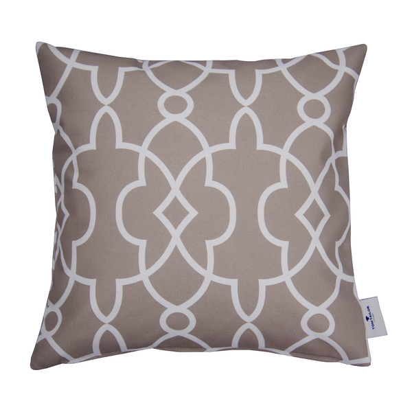 Kissenbezug T-Classic Ornaments - Baumwollstoff - Beige