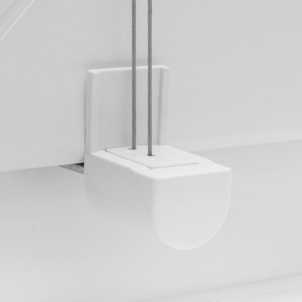 Plissee Klemmfix Fyn - Webstoff - Braun - 80 x 130 cm