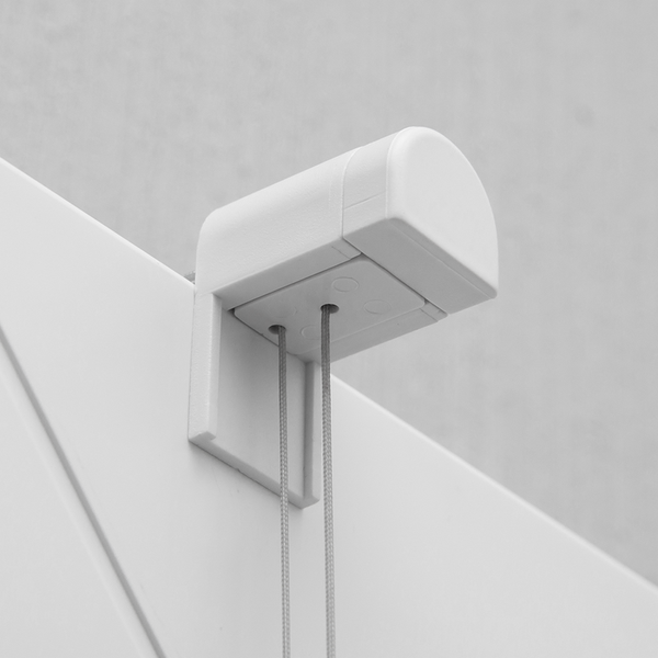 Plissee Klemmfix Fyn - Webstoff - Braun - 80 x 130 cm