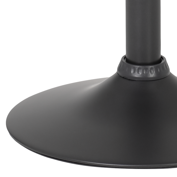 Barstuhl Irma (2er-Set) - Samt / Stahl - Schwarz