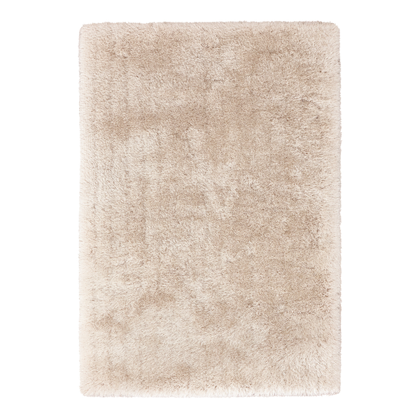 Hochflorteppich Cosy 510 - Webstoff - Elfenbein - 150 x 80 cm