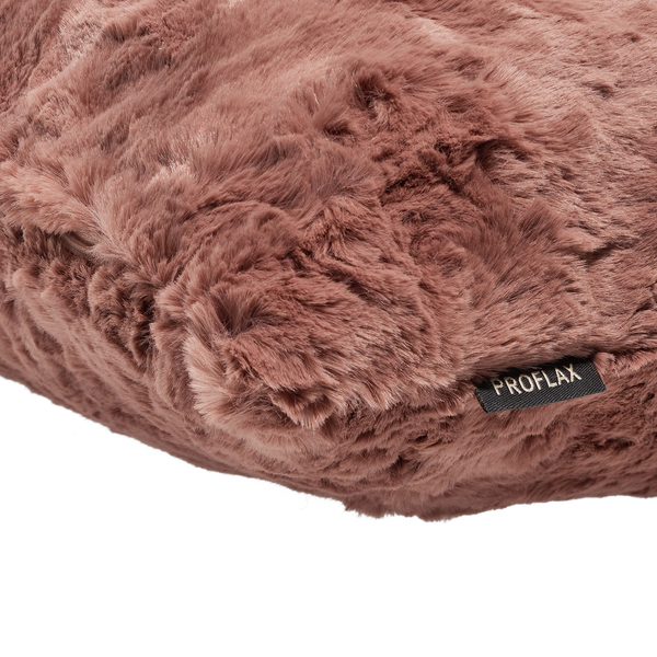 Kissenbezug Isis - Strukturstoff - Rosa