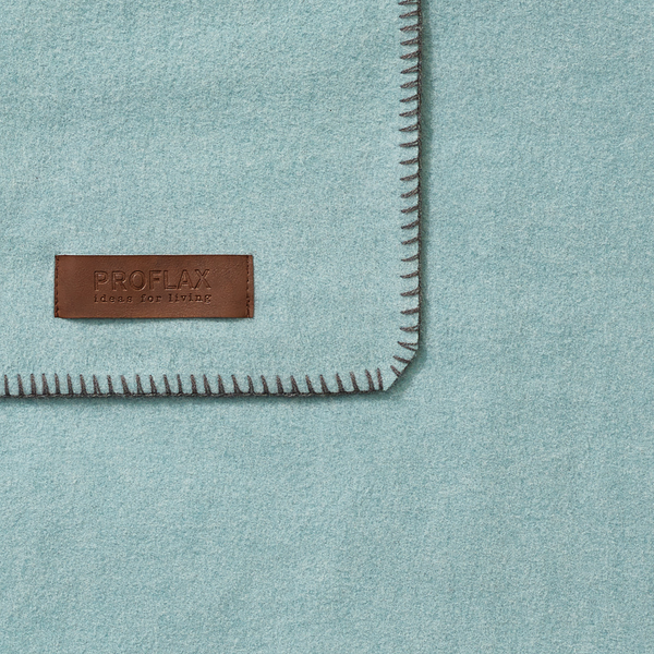 Plaid Secret - Fleece - Hellblau
