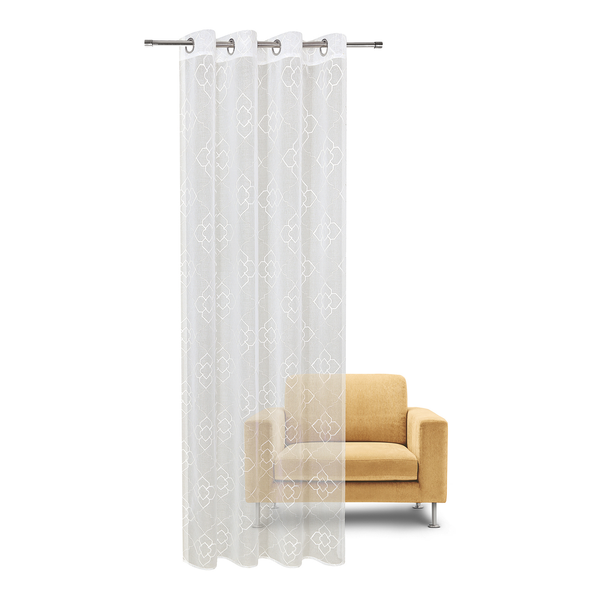 Ösenschal Finn - Webstoff - Beige
