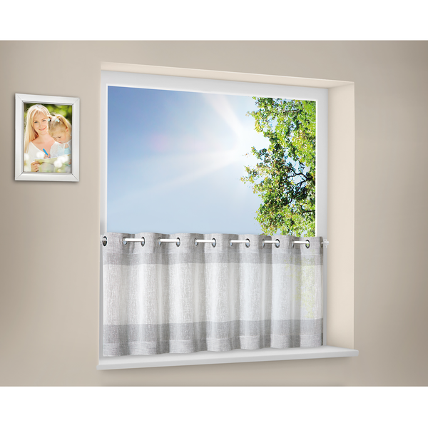 Bistrogardine Svenja - Webstoff - Beige / Hellgrau