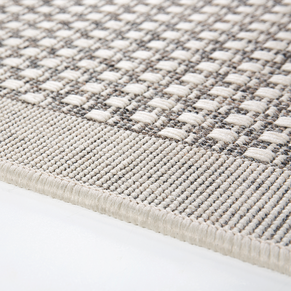 In-/Outdoorteppich Savannah I - Polypropylen - wendbar - Hellbraun - 80 x 150 cm