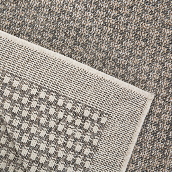 In-/Outdoorteppich Savannah I - Polypropylen - wendbar - Hellbraun - 80 x 150 cm