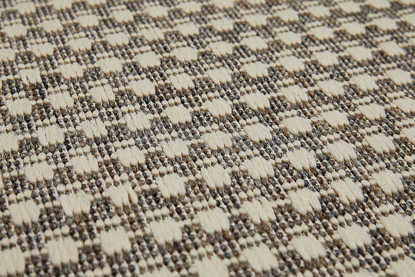 In-/Outdoorteppich Savannah I - Polypropylen - wendbar - Hellbraun - 80 x 150 cm
