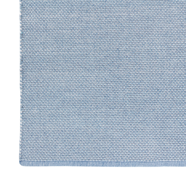 Wollteppich Wohnidee Liv - Baumwolle - Hellblau - 120 x 170 cm
