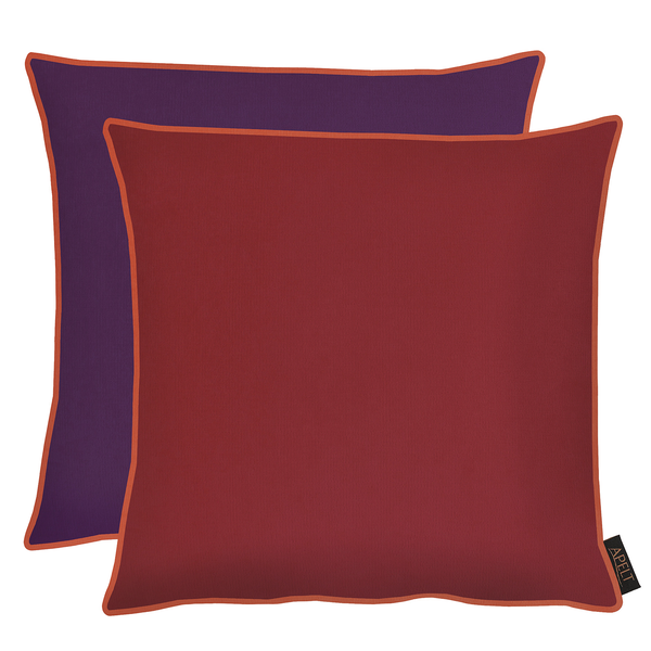 Kissenbezug Amalfi Kid - Webstoff - Flieder