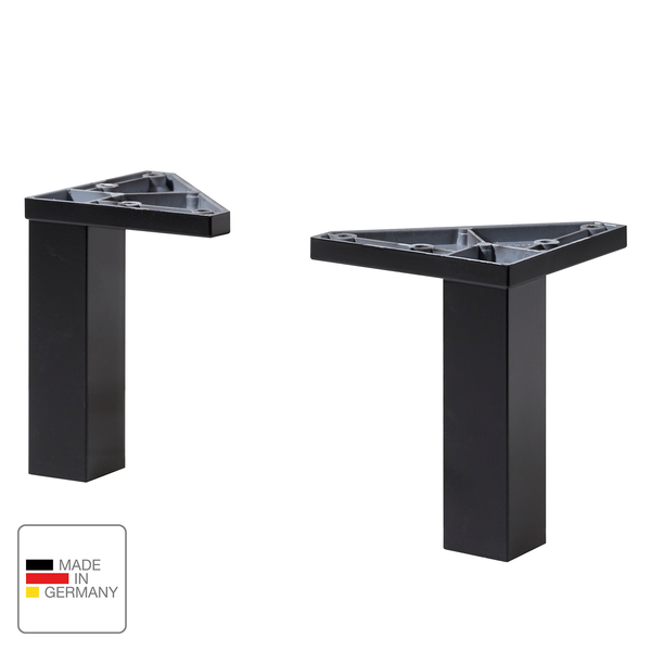 Möbelfüße Quickset 980 (2er Set) I - Schwarz