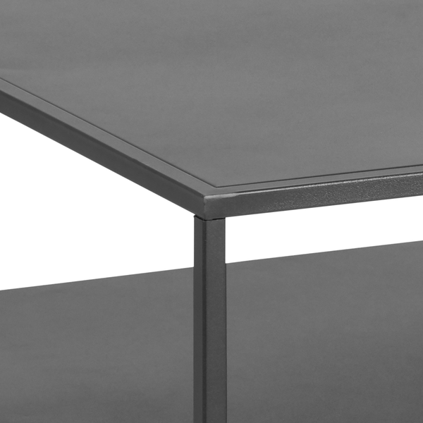 Couchtisch Cascavel II - Metall - Schwarz