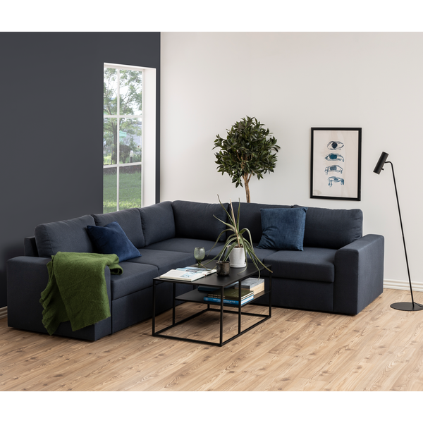 Couchtisch Cascavel II - Metall - Schwarz