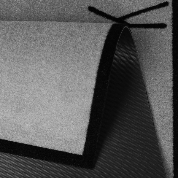 Küchenläufer Kitchen Cutlery - Polyamid - Grau