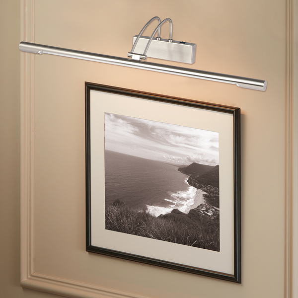 LED-Wandleuchte Picture Lights III - Stahl - 1-flammig