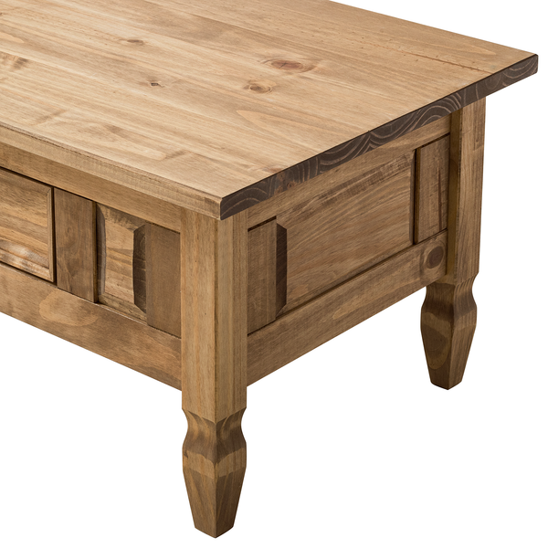 Couchtisch Finca Rustica - Kiefer massiv - Kiefer Natur