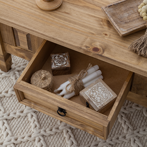 Couchtisch Finca Rustica - Kiefer massiv - Kiefer Natur