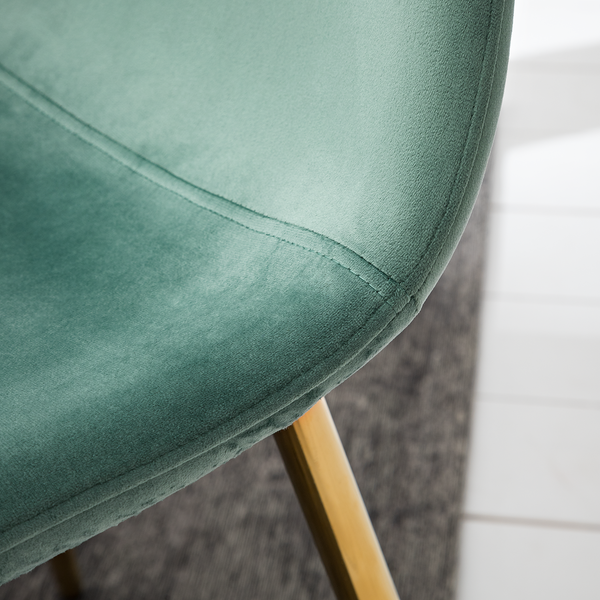 Esszimmerstuhl Yoyce II - Samt Tiru: Mint - 2er Set