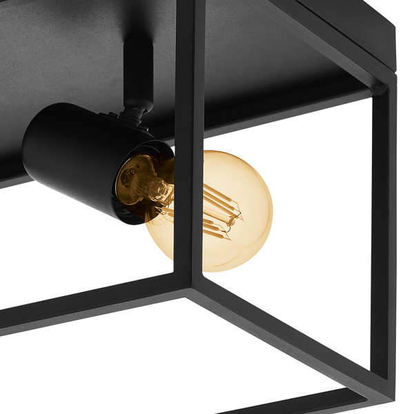 Deckenleuchte Silentina - Stahl - Flammenanzahl: 2