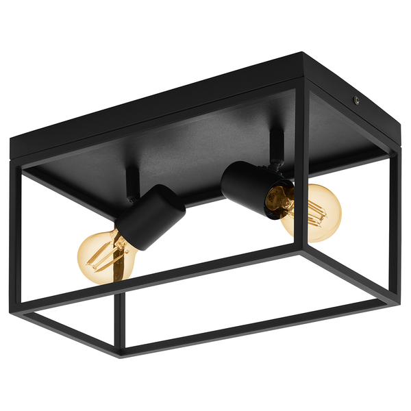 Deckenleuchte Silentina - Stahl - Flammenanzahl: 2