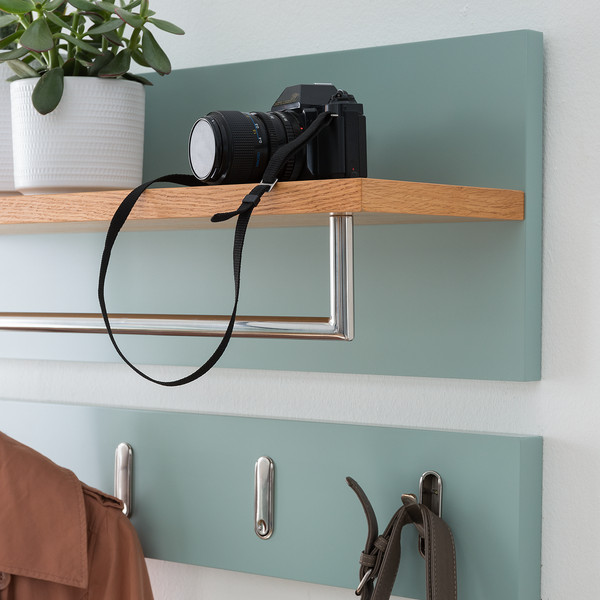 Wandgarderobe LINDHOLM - Mintgrün
