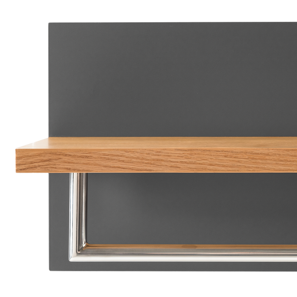 Wandgarderobe LINDHOLM - Grau