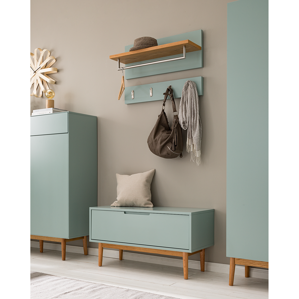 Garderobenleiste LINDHOLM - Mintgrün