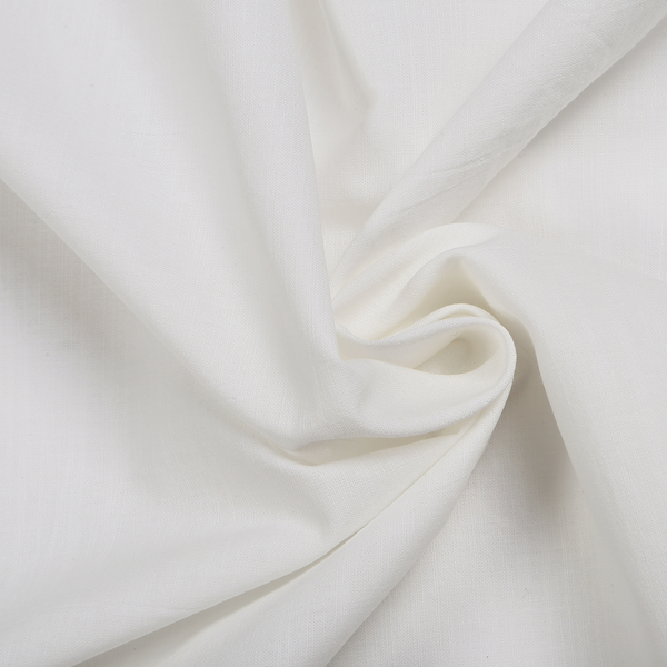 Fertigschal Torben - Bio-Baumwolle - Weiß - Weiß