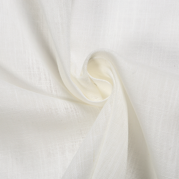 Fertigschal Dante - Bio-Baumwolle - Offwhite - Weiß