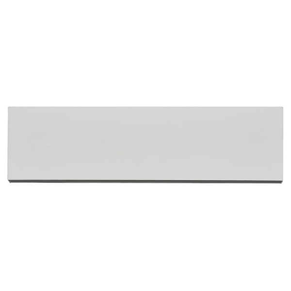 LED-Wandleuchte Concha - Aluminium - 2-flammig - Weiß - Breite: 28 cm