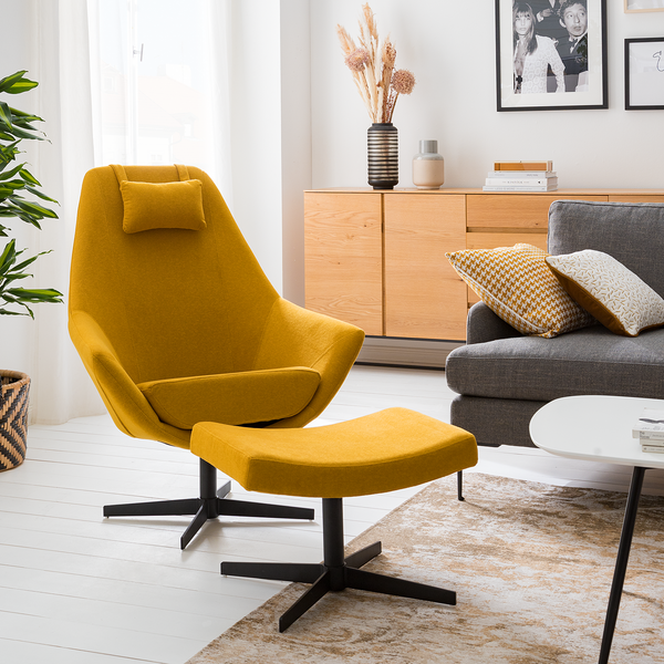 Hocker Solanea - Flachgewebe