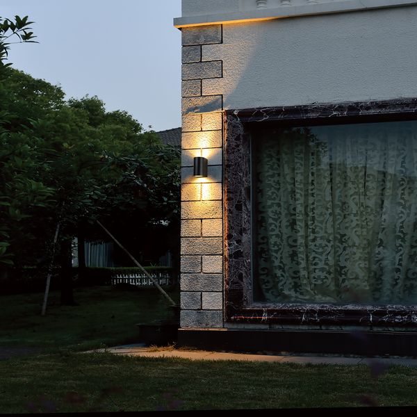 LED-Wandleuchte Outdoor Collection I - Aluminium - 2-flammig