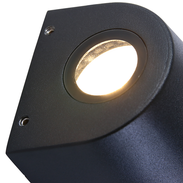 LED-Wandleuchte Outdoor Collection III - Aluminium - 1-flammig