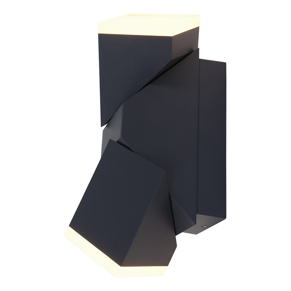LED-Wandleuchte Outdoor Collection VII - Aluminium - 2-flammig