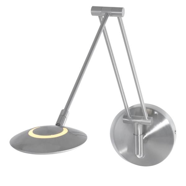 LED-Wandleuchte Zodiac I - Stahl - 1-flammig