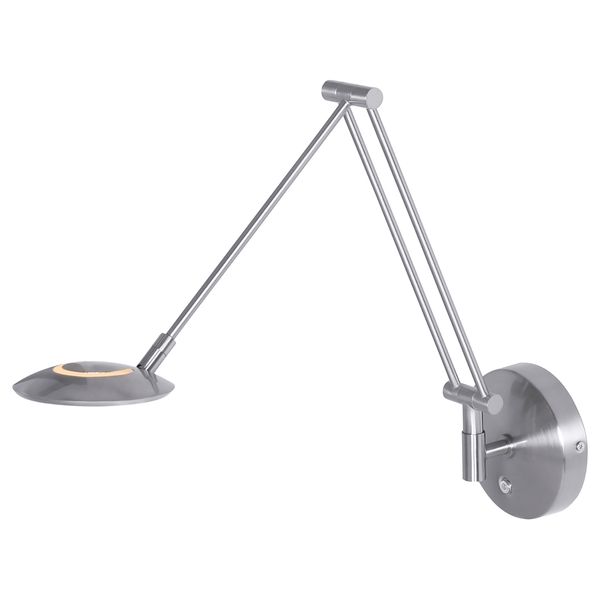 LED-Wandleuchte Zodiac I - Stahl - 1-flammig