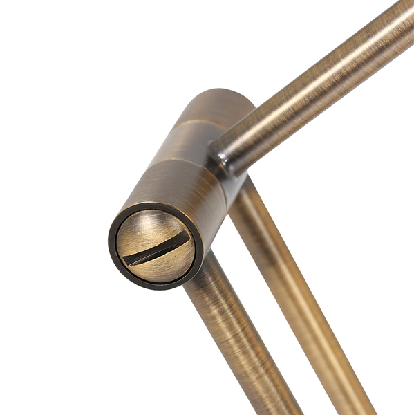 LED-Tischleuchte Zodiac II - Stahl - 1-flammig