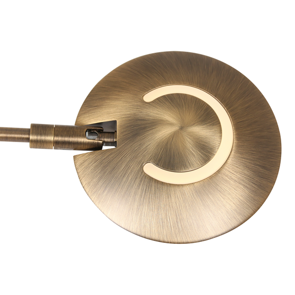 LED-Wandleuchte Zodiac II - Stahl - 1-flammig