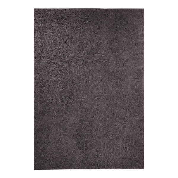 Kurzflorteppiche Pure - Mischgewebe - Anthrazit - 80 x 150 cm