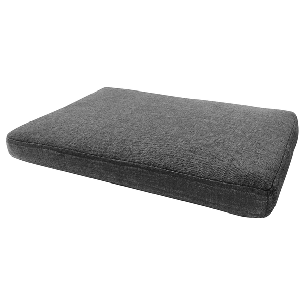 Sitzkissen Amanda - Webstoff - Grau