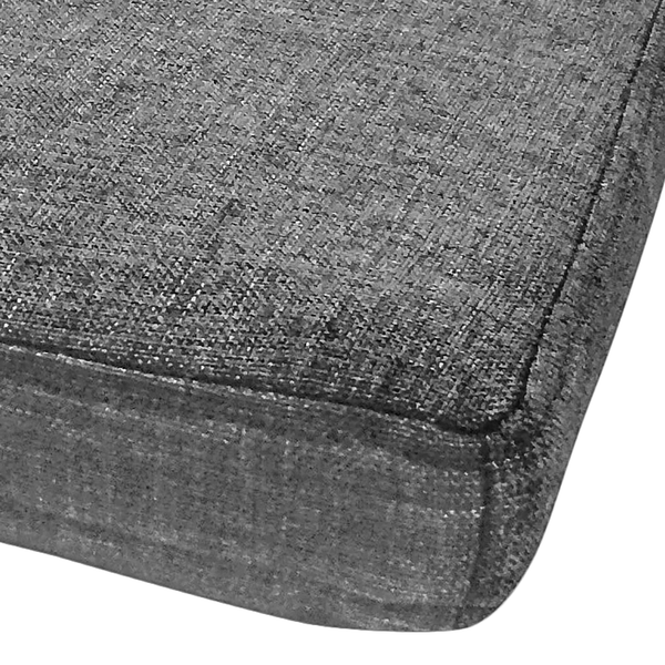 Sitzkissen Amanda - Webstoff - Grau