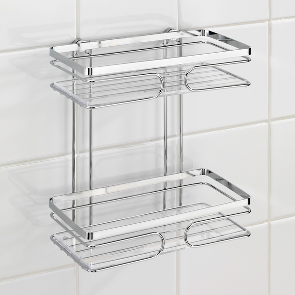 Wandregal Premium - Edelstahl rostfrei - Silber