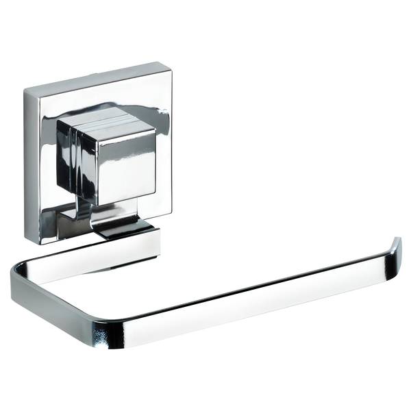 Toilettenpapierhalter Quadro - Edelstahl rostfrei / ABS - Chrom